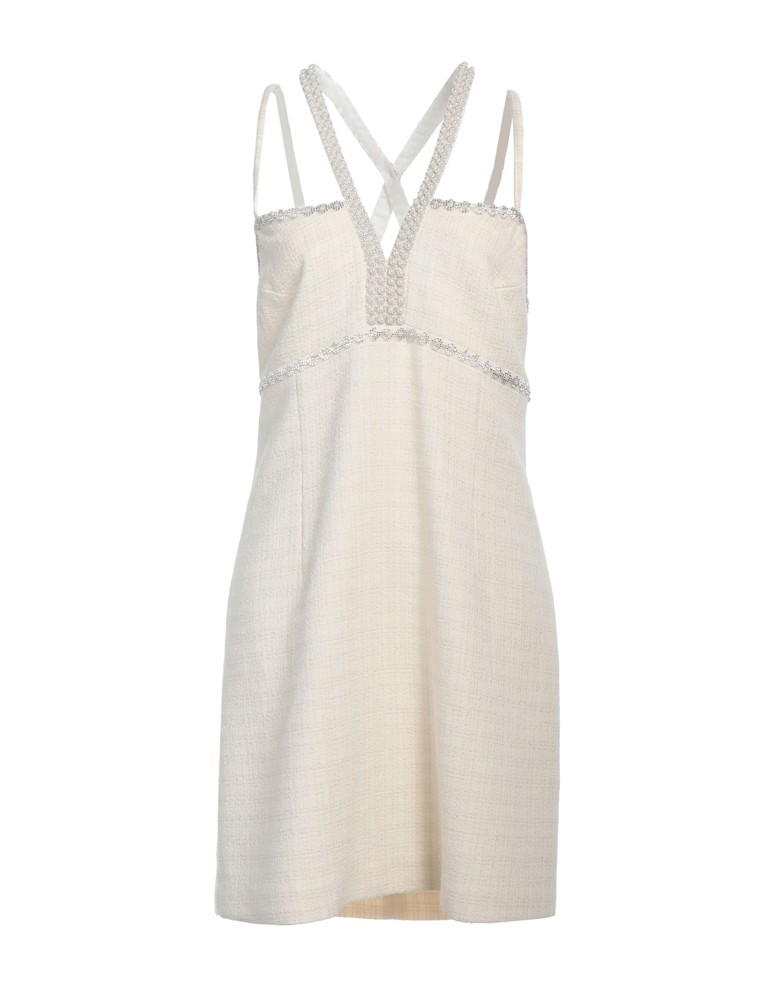 SANDRO Mini-kleid Damen Cremeweiß SANDRO Mini-kleid Damen Cremeweiß von SANDRO
