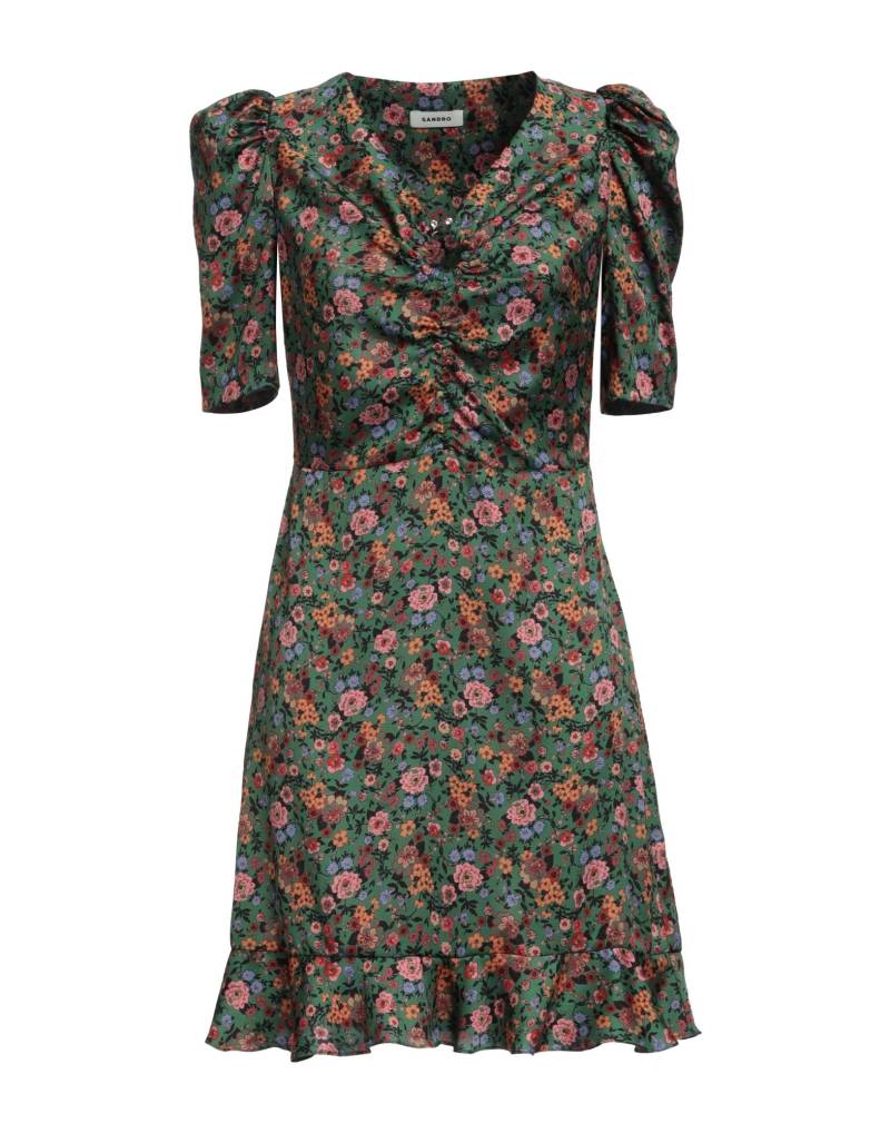 SANDRO Mini-kleid Damen Grün von SANDRO