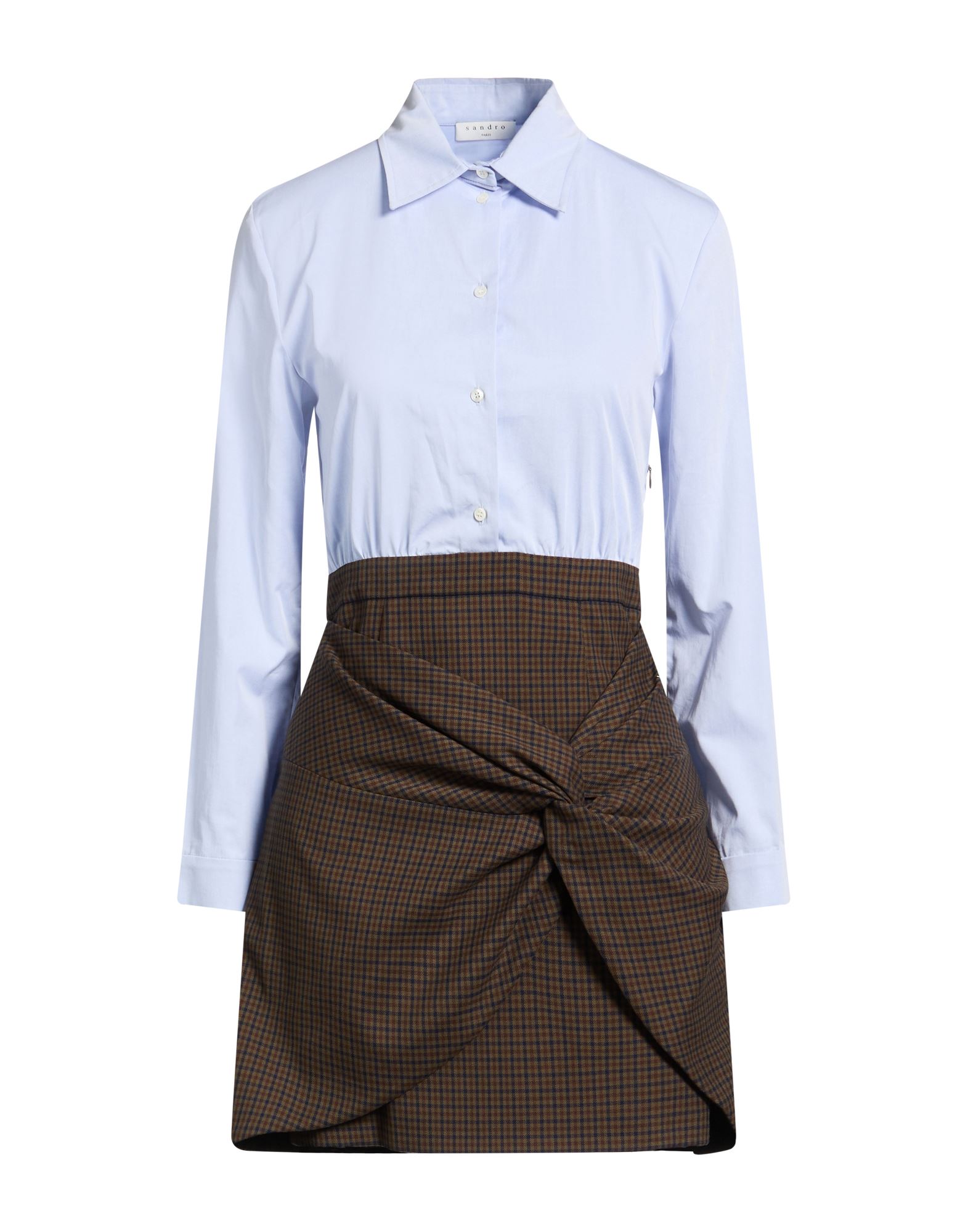 SANDRO Mini-kleid Damen Hellblau von SANDRO