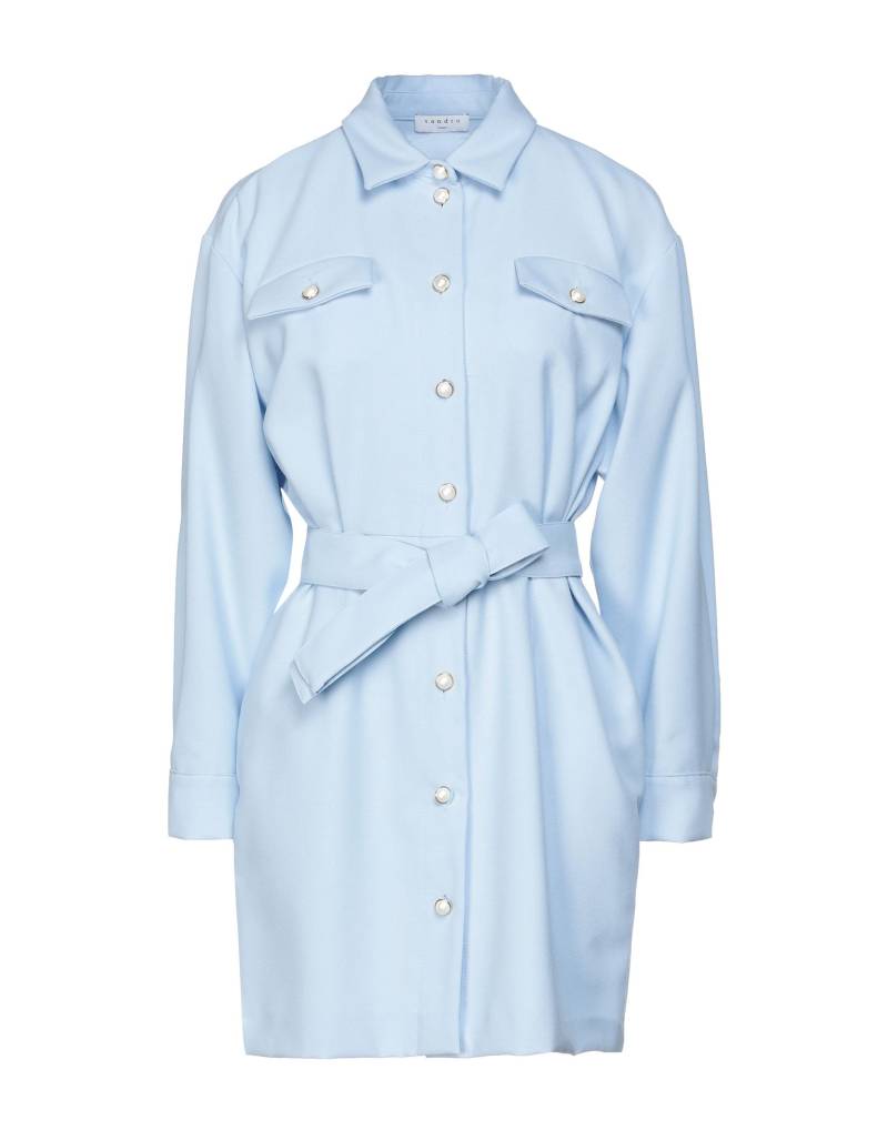 SANDRO Mini-kleid Damen Himmelblau von SANDRO