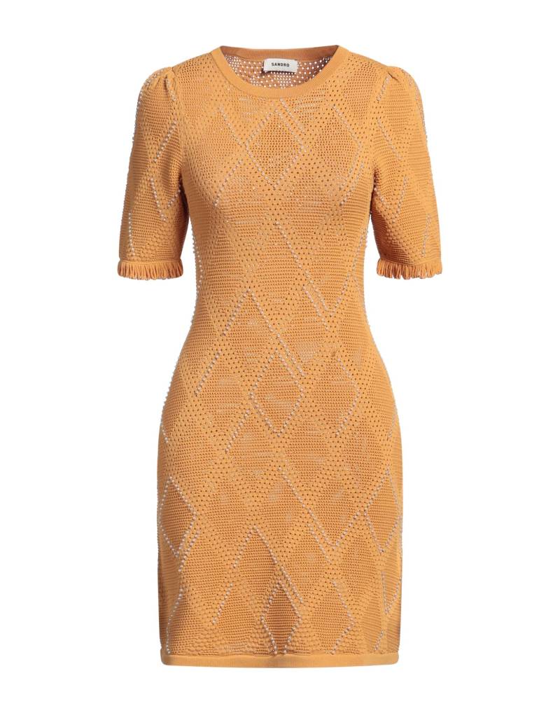 SANDRO Mini-kleid Damen Mandarine von SANDRO