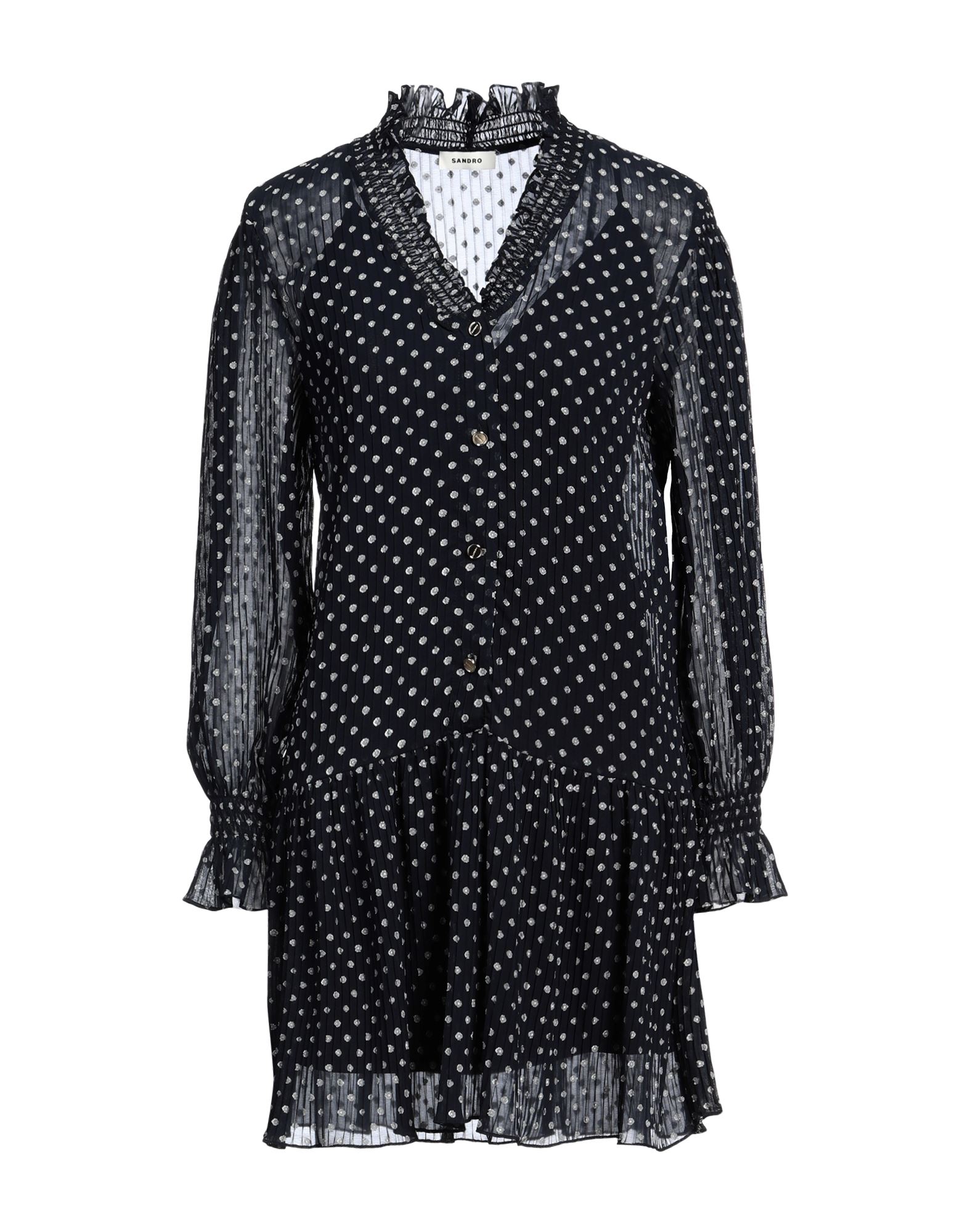 SANDRO Mini-kleid Damen Nachtblau SANDRO Mini-kleid Damen Nachtblau von SANDRO