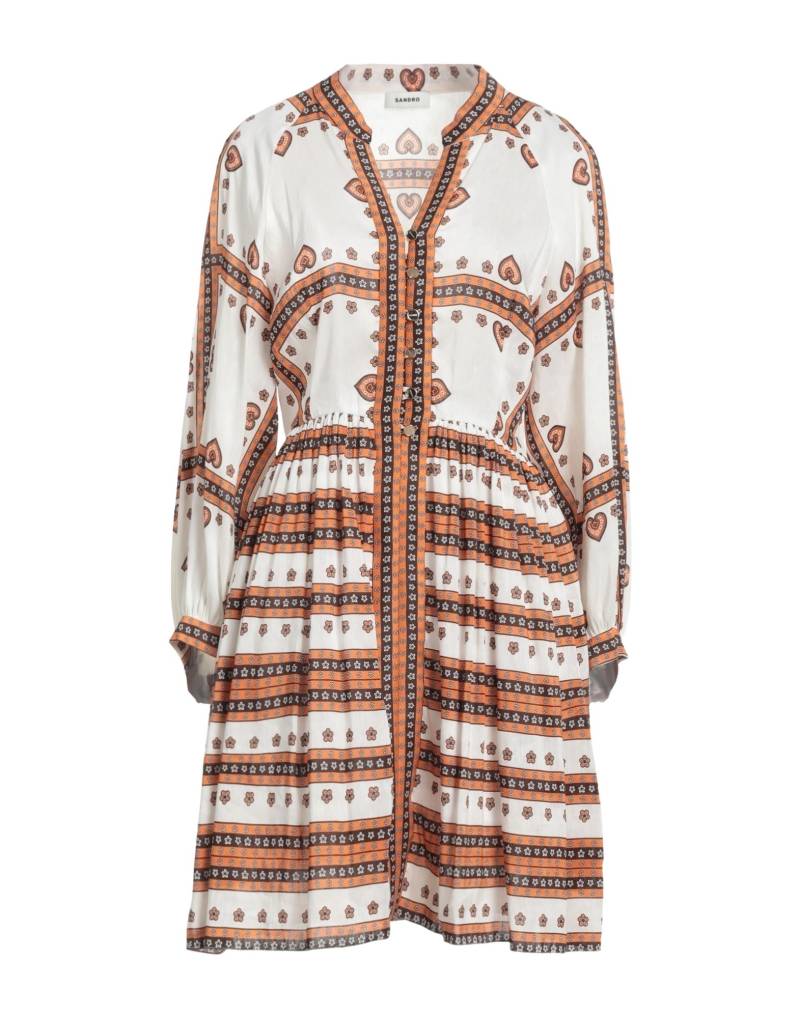 SANDRO Mini-kleid Damen Orange von SANDRO
