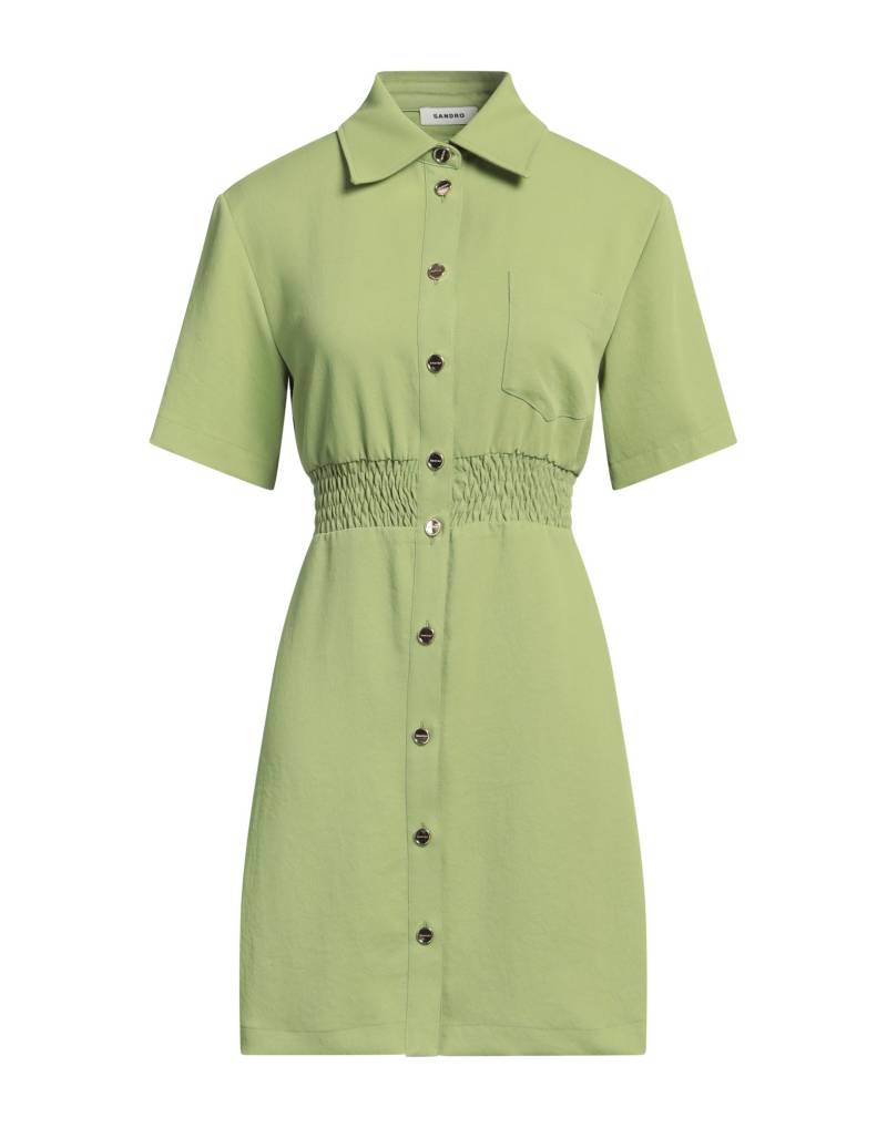 SANDRO Mini-kleid Damen Säuregrün von SANDRO