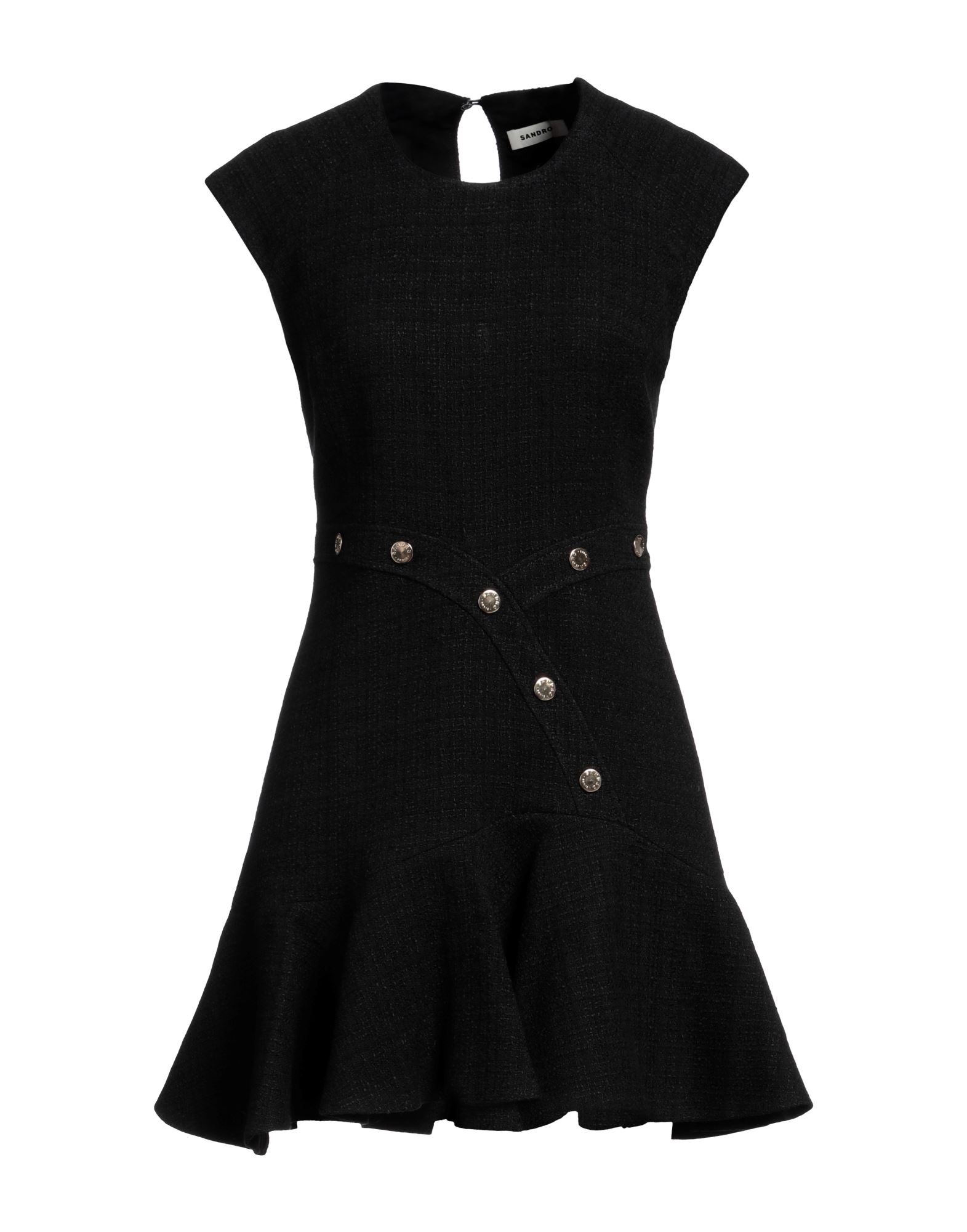 SANDRO Mini-kleid Damen Schwarz von SANDRO