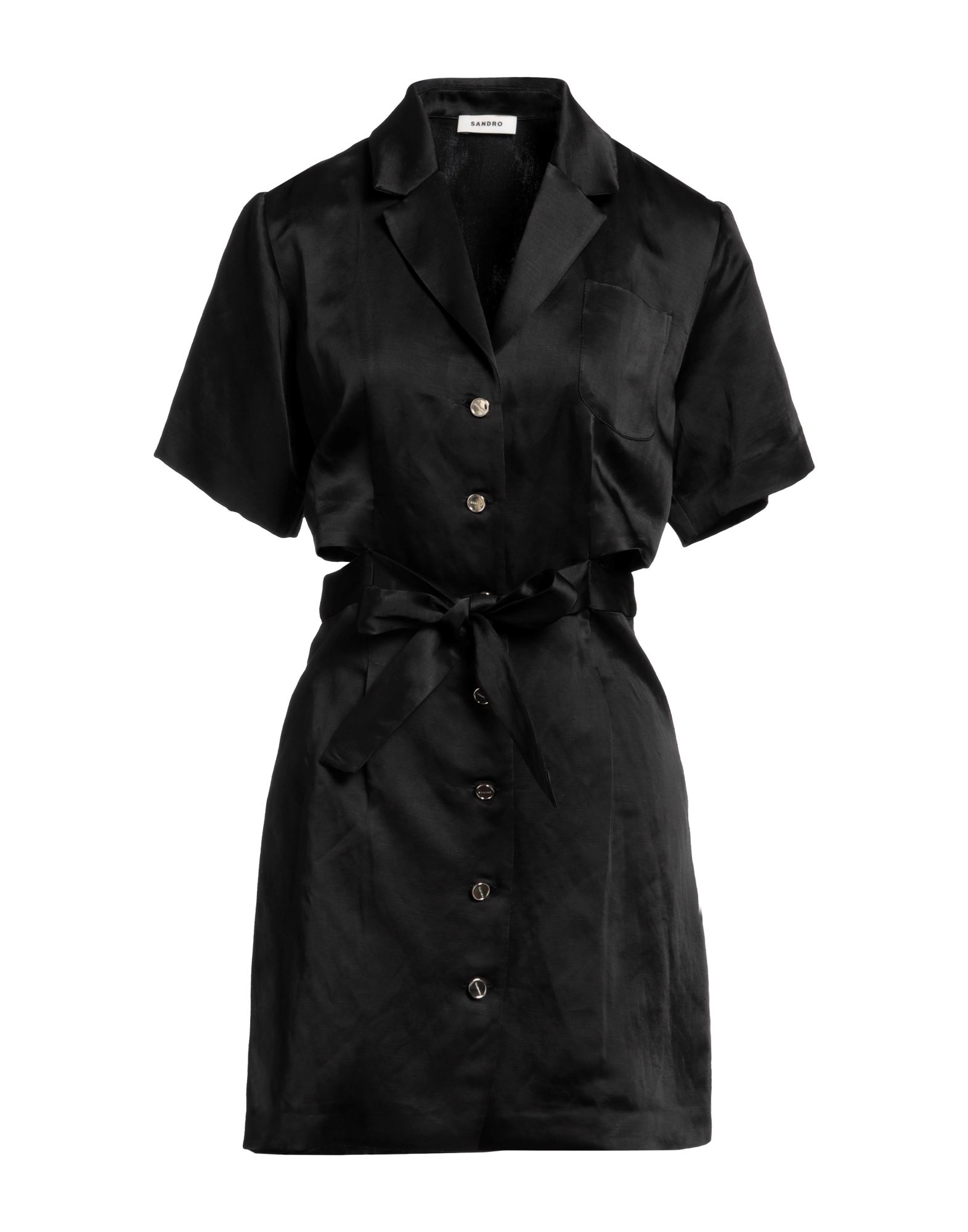 SANDRO Mini-kleid Damen Schwarz von SANDRO