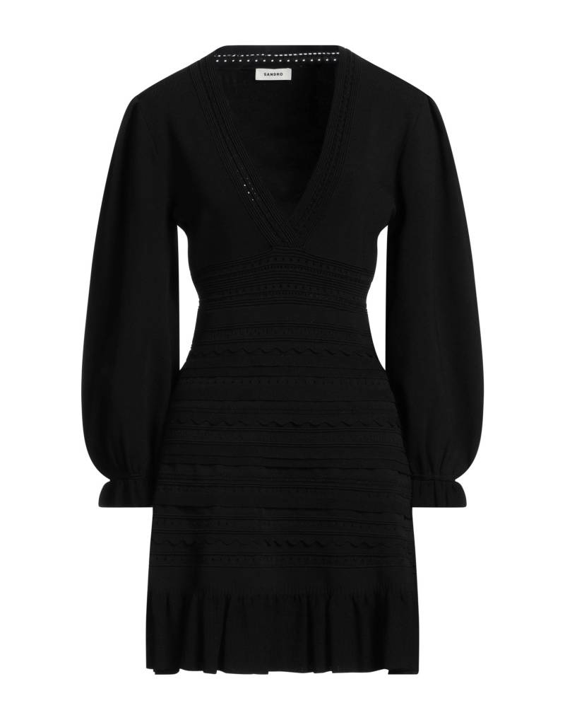 SANDRO Mini-kleid Damen Schwarz von SANDRO
