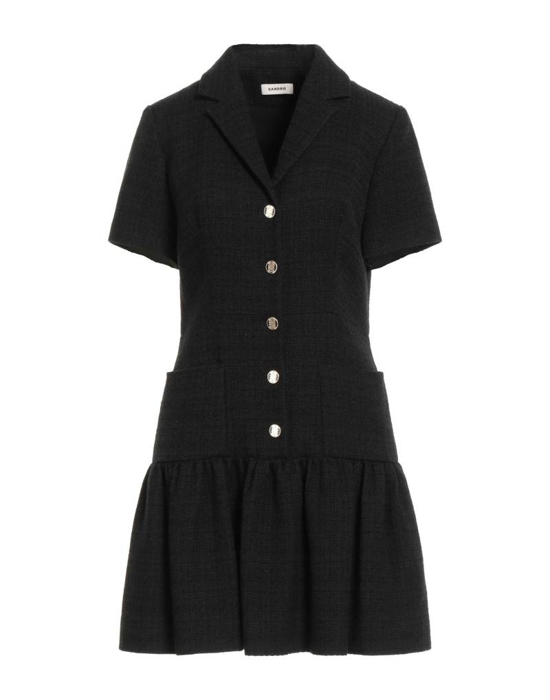 SANDRO Mini-kleid Damen Schwarz von SANDRO