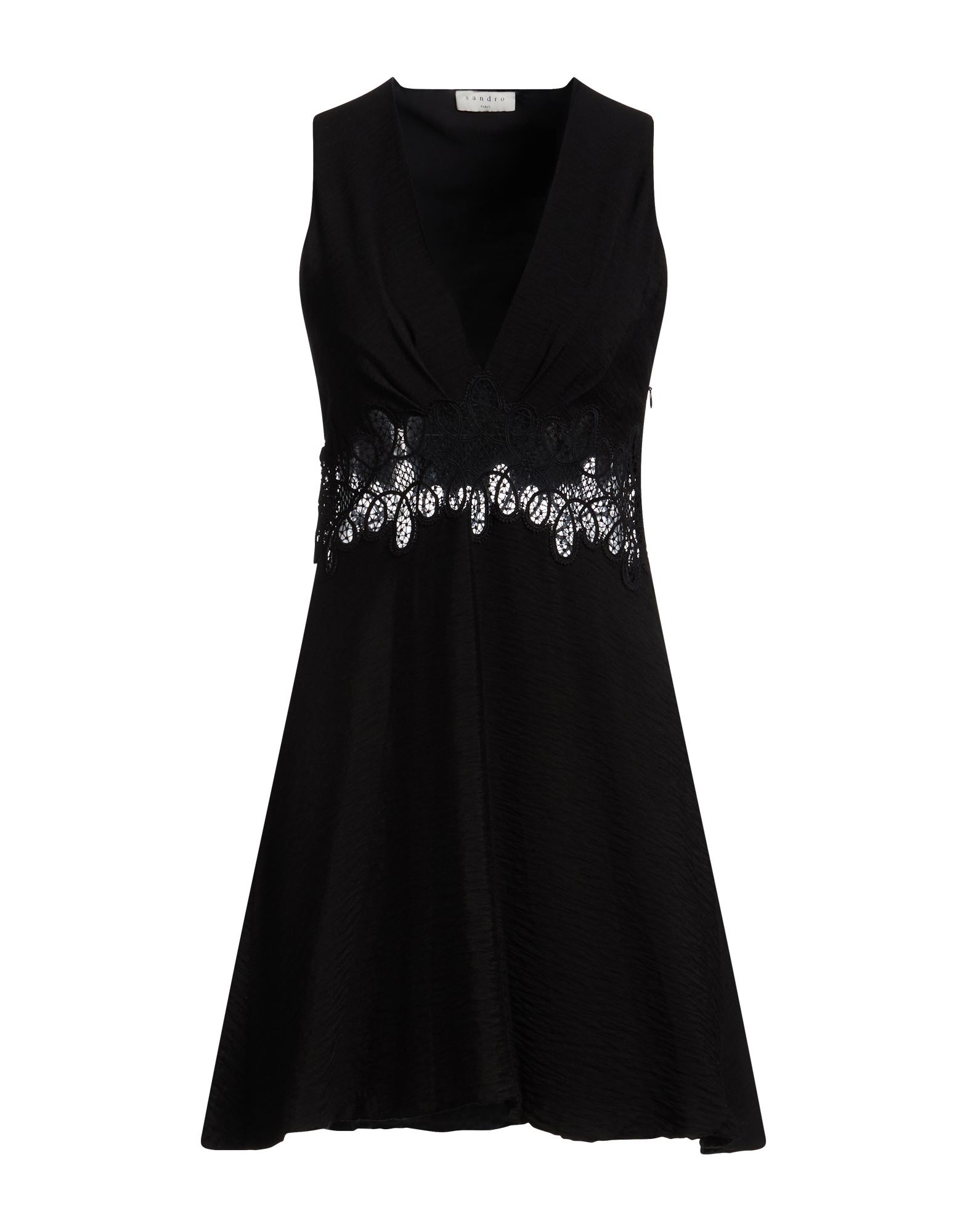 SANDRO Mini-kleid Damen Schwarz von SANDRO