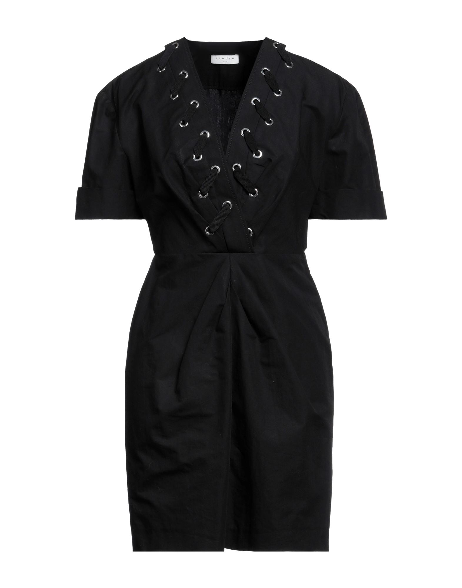 SANDRO Mini-kleid Damen Schwarz von SANDRO