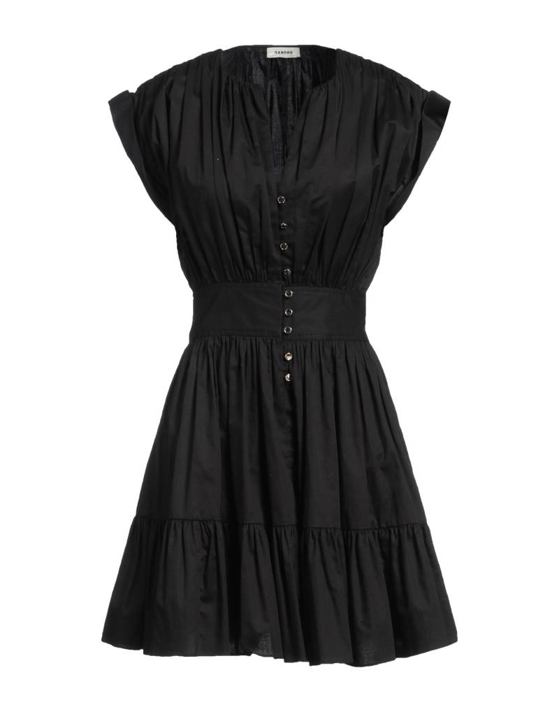 SANDRO Mini-kleid Damen Schwarz von SANDRO