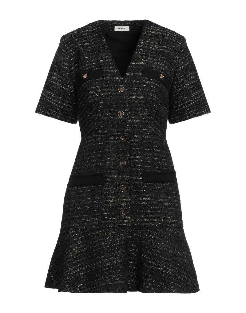 SANDRO Mini-kleid Damen Schwarz von SANDRO