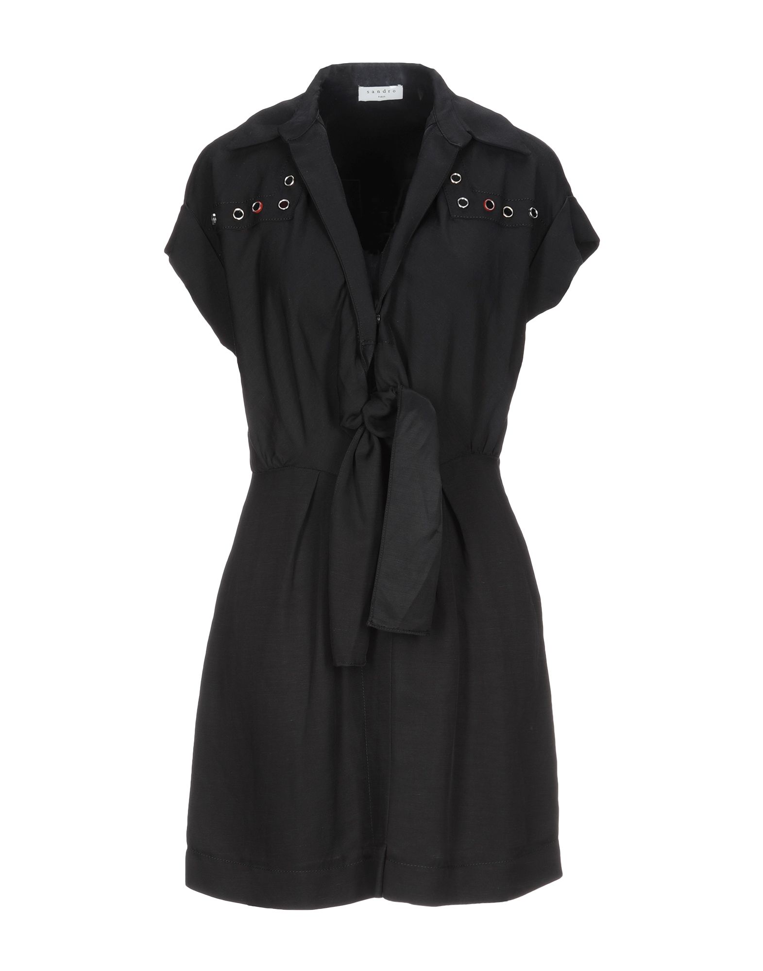 SANDRO Mini-kleid Damen Schwarz von SANDRO