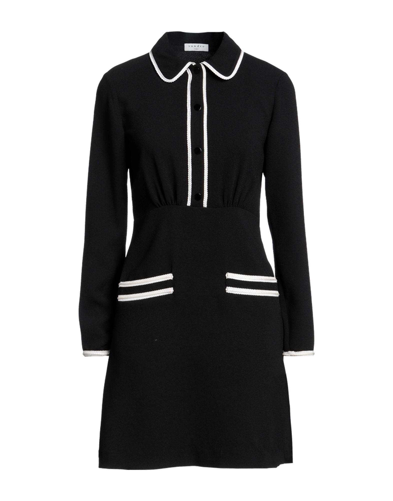 SANDRO Mini-kleid Damen Schwarz von SANDRO