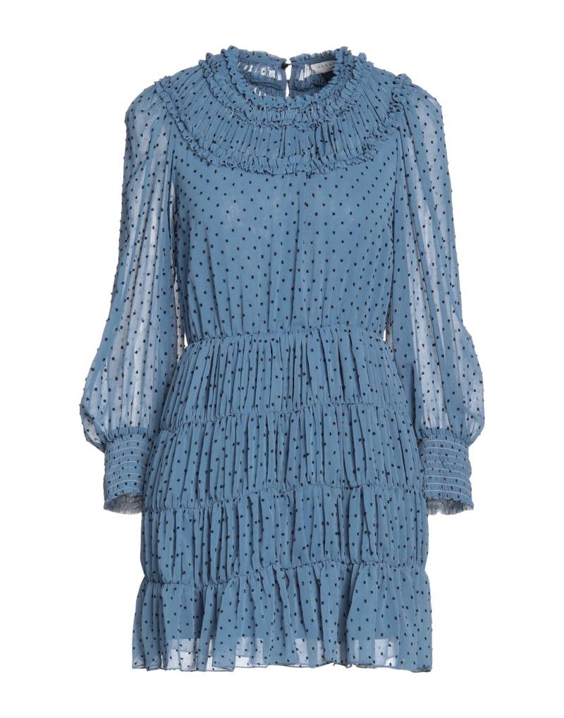 SANDRO Mini-kleid Damen Taubenblau von SANDRO
