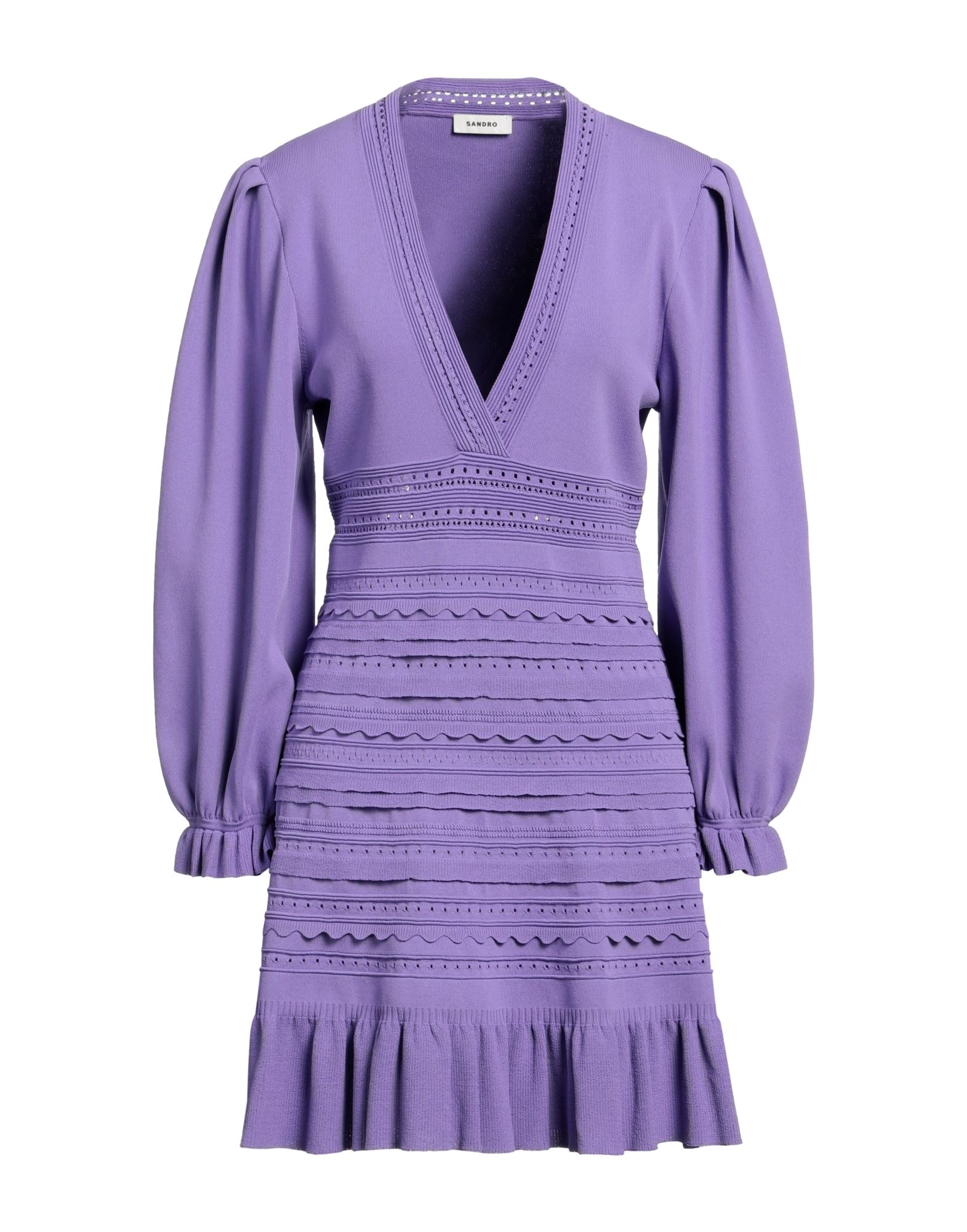 SANDRO Mini-kleid Damen Violett von SANDRO
