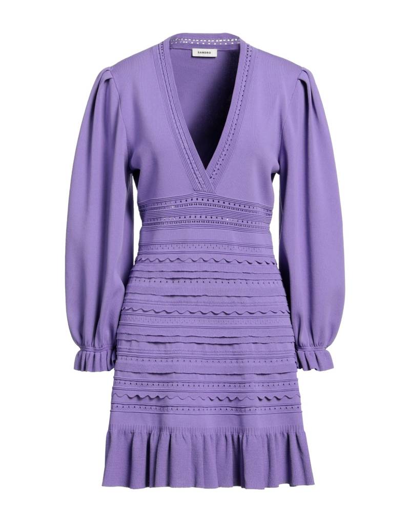 SANDRO Mini-kleid Damen Violett von SANDRO