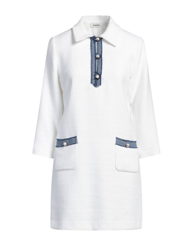 SANDRO Mini-kleid Damen Weiß von SANDRO