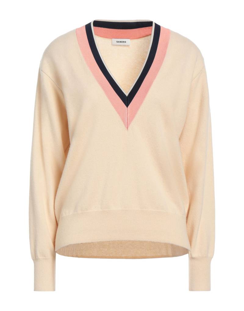 SANDRO Pullover Damen Beige von SANDRO