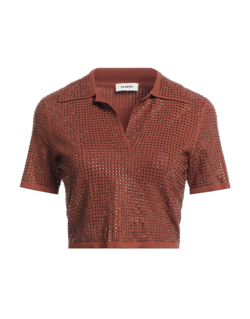 SANDRO Pullover Damen Braun von SANDRO