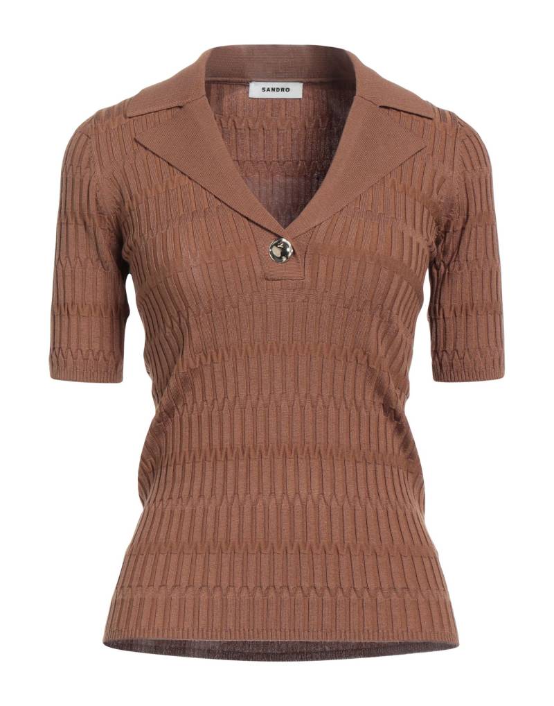 SANDRO Pullover Damen Braun von SANDRO