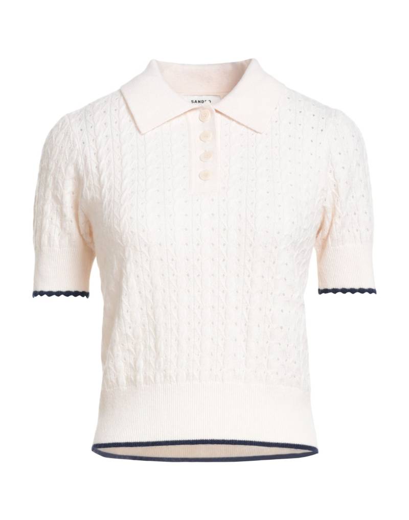 SANDRO Pullover Damen Cremeweiß von SANDRO