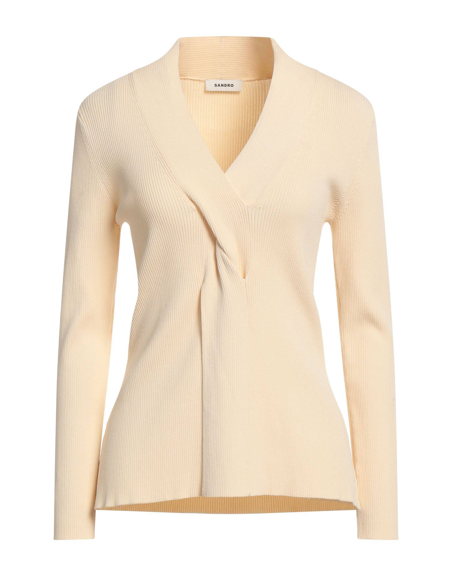 SANDRO Pullover Damen Cremeweiß von SANDRO