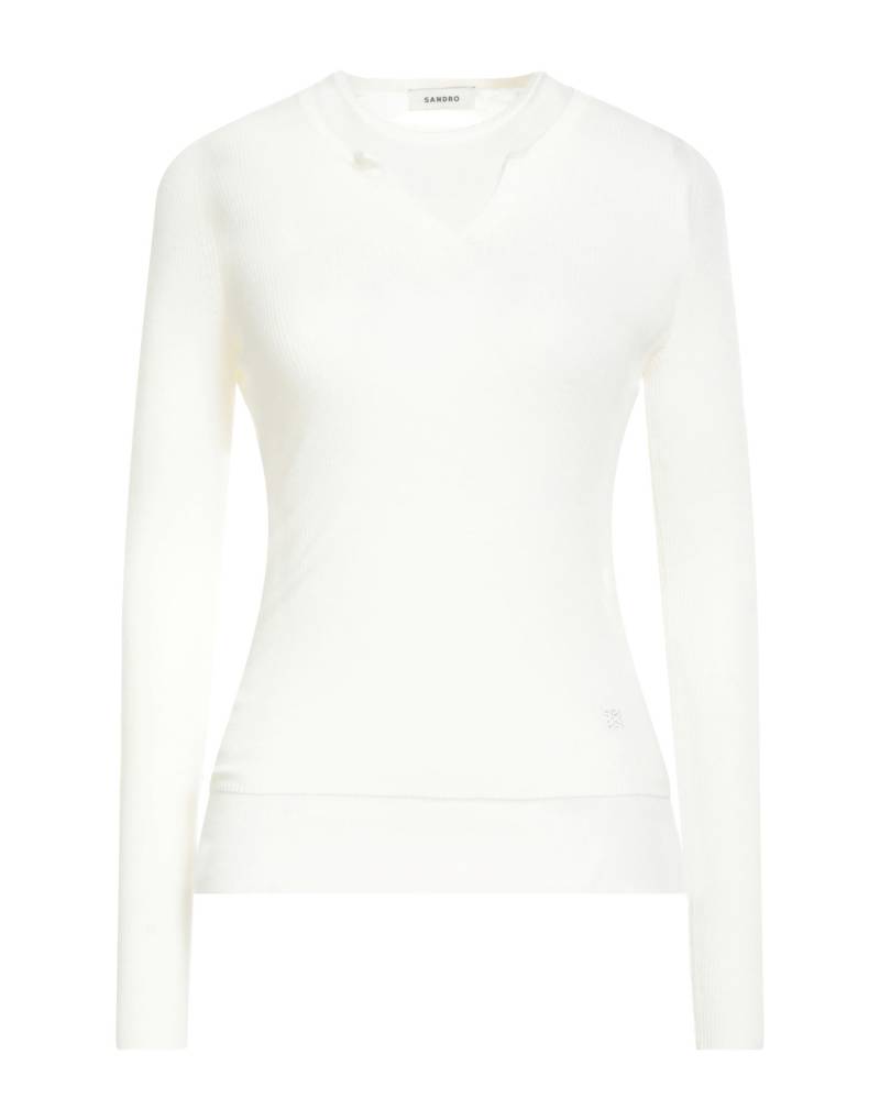 SANDRO Pullover Damen Elfenbein von SANDRO