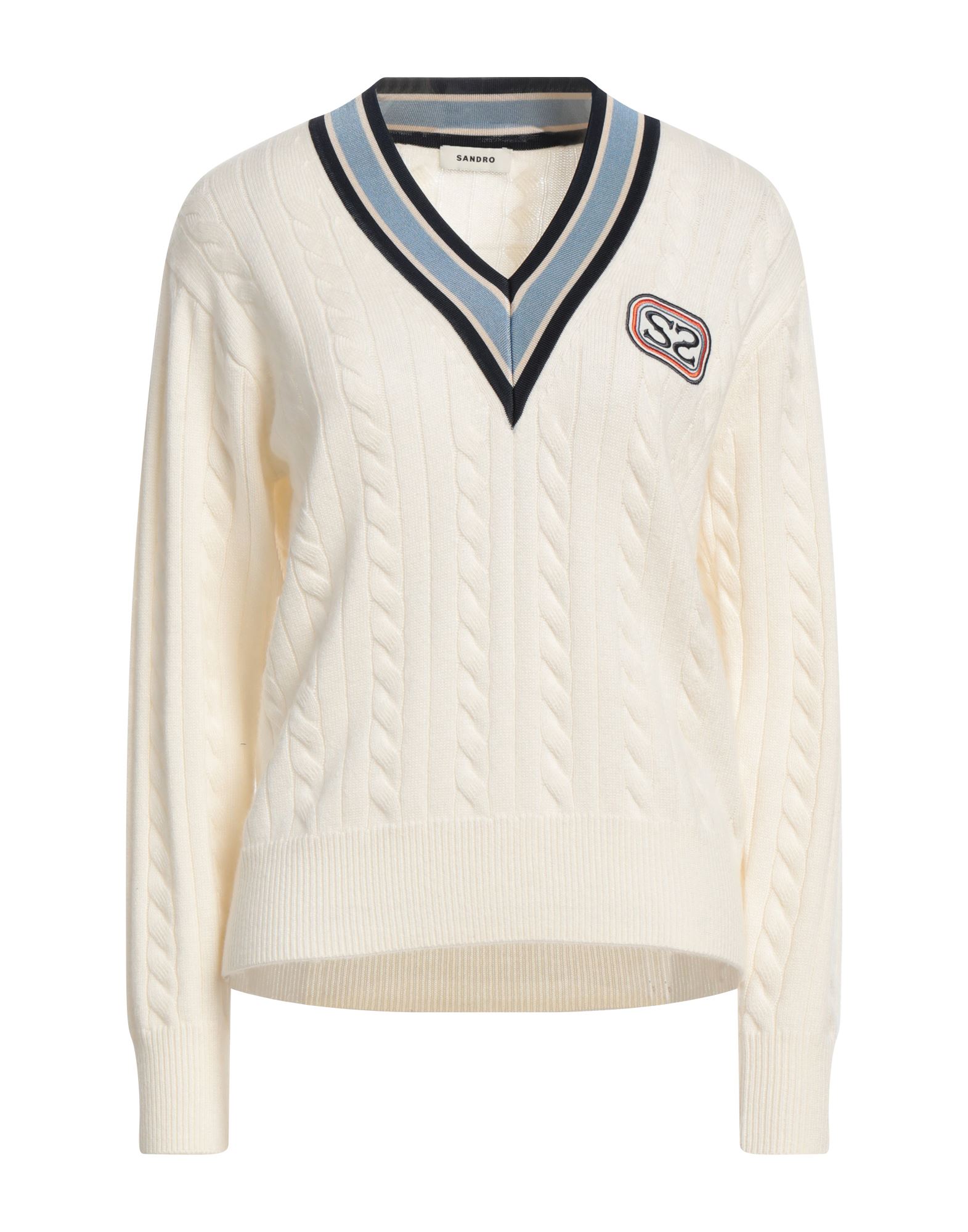 SANDRO Pullover Damen Elfenbein von SANDRO