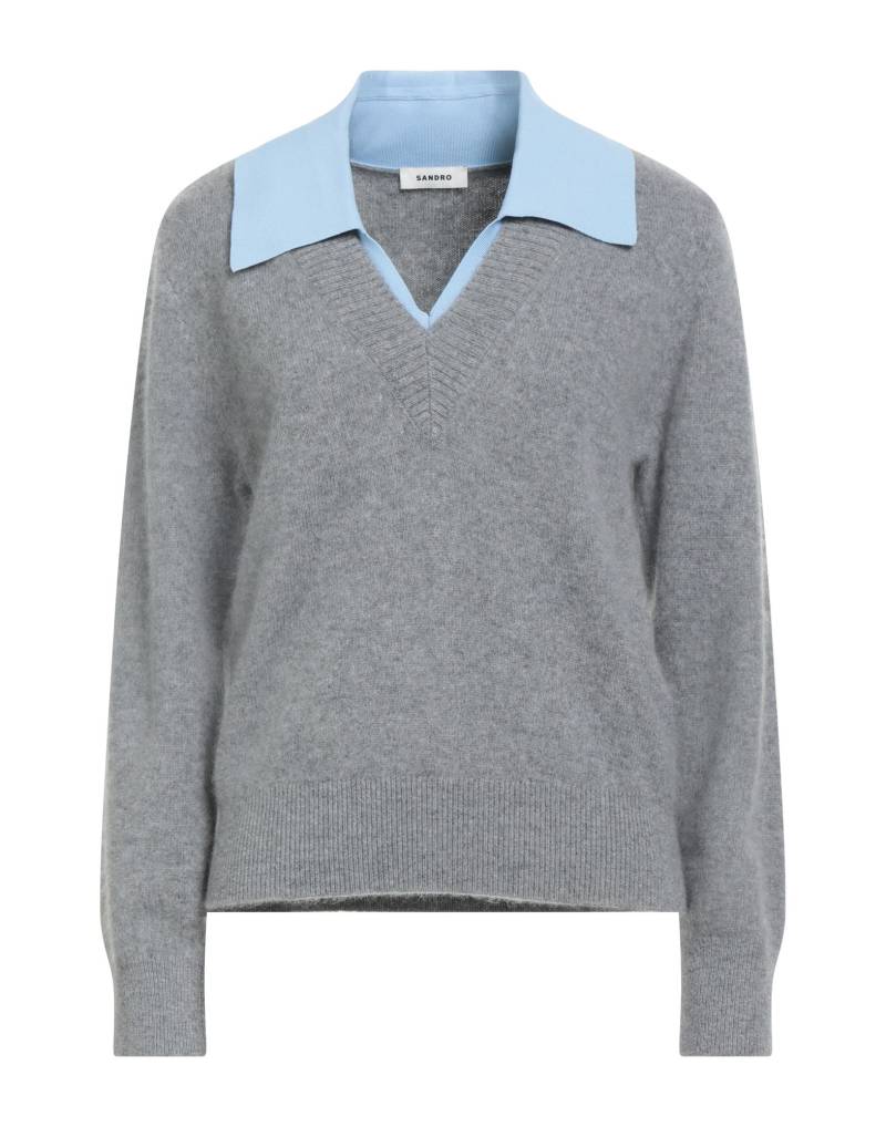 SANDRO Pullover Damen Hellgrau von SANDRO