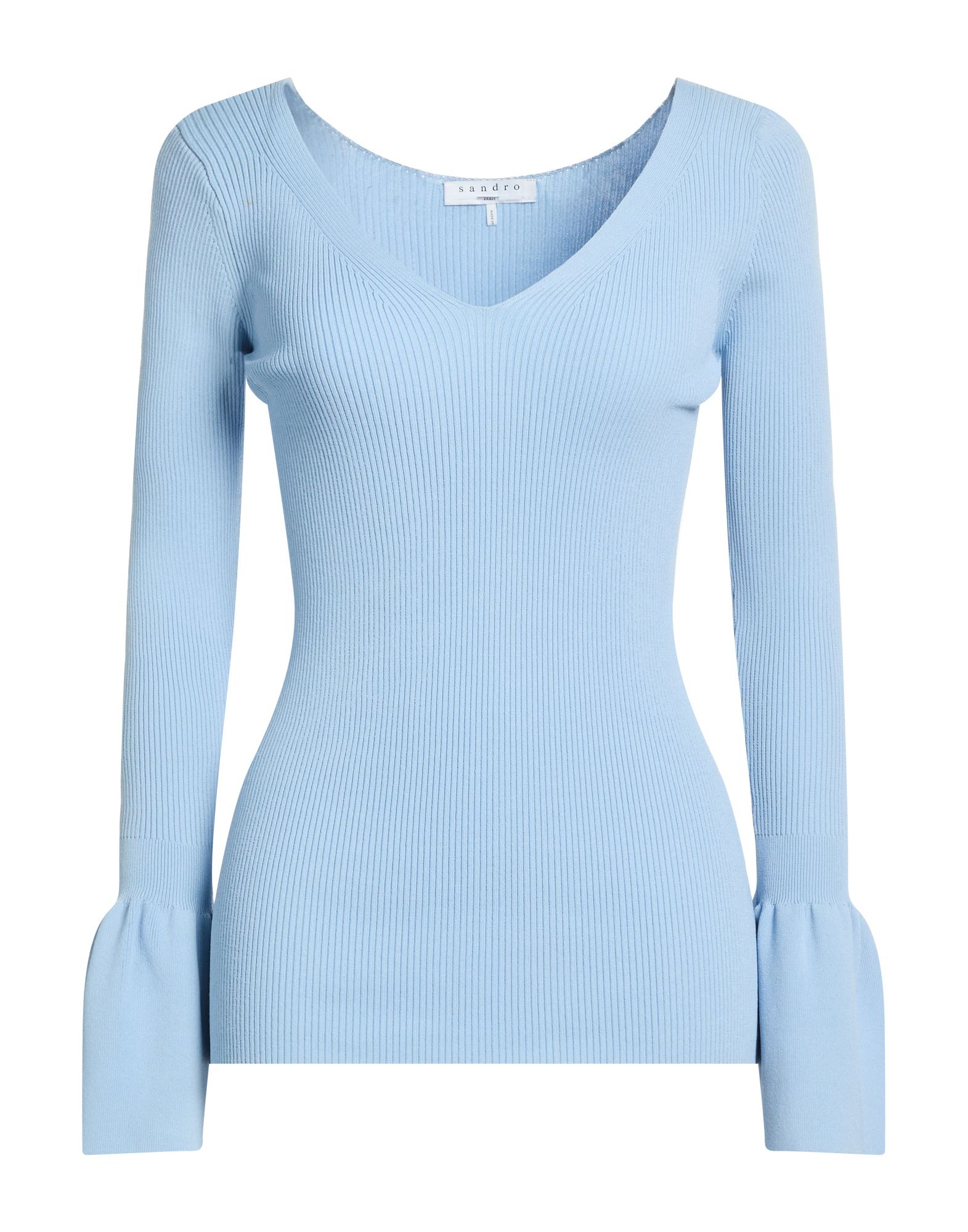 SANDRO Pullover Damen Himmelblau von SANDRO