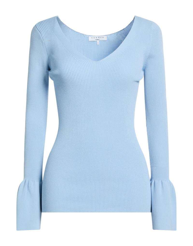 SANDRO Pullover Damen Himmelblau von SANDRO