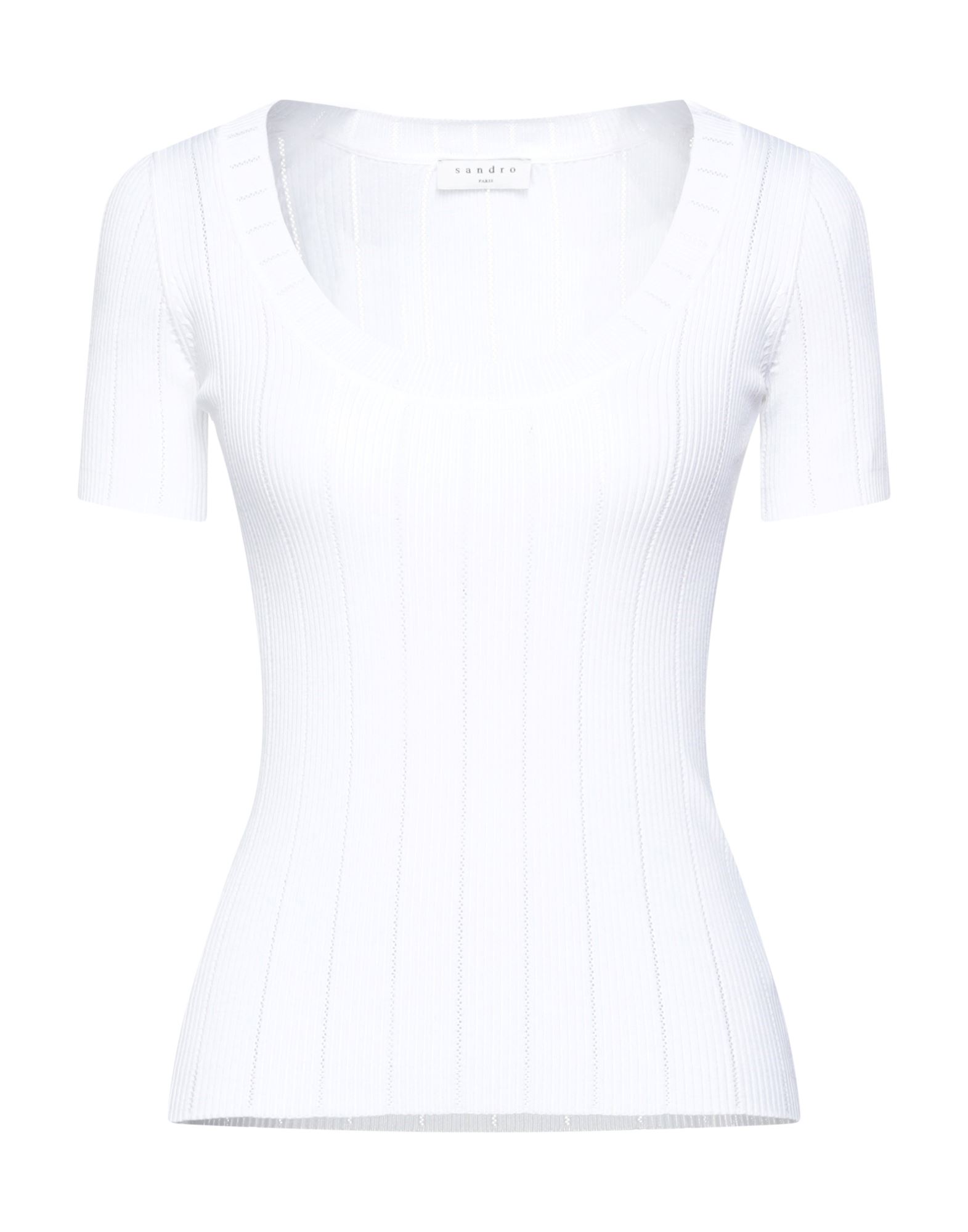 SANDRO Pullover Damen Weiß von SANDRO