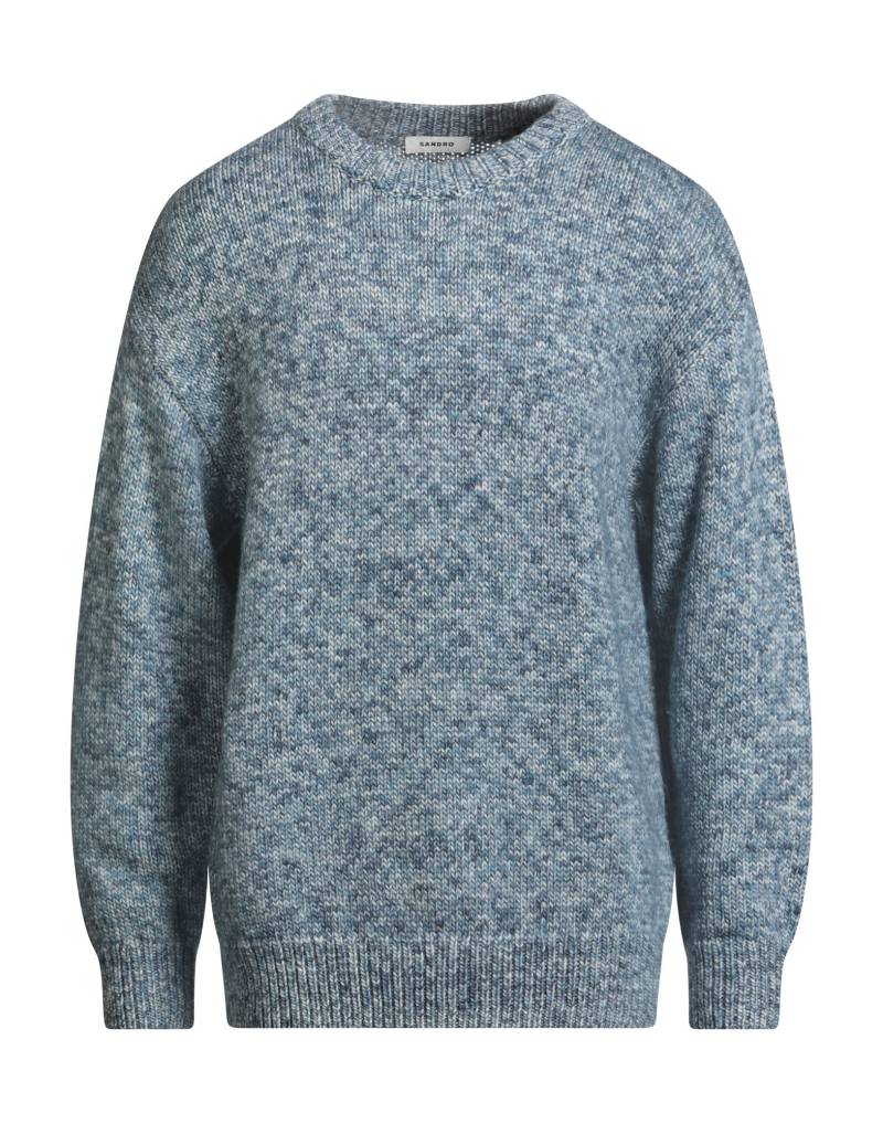 SANDRO Pullover Herren Taubenblau von SANDRO