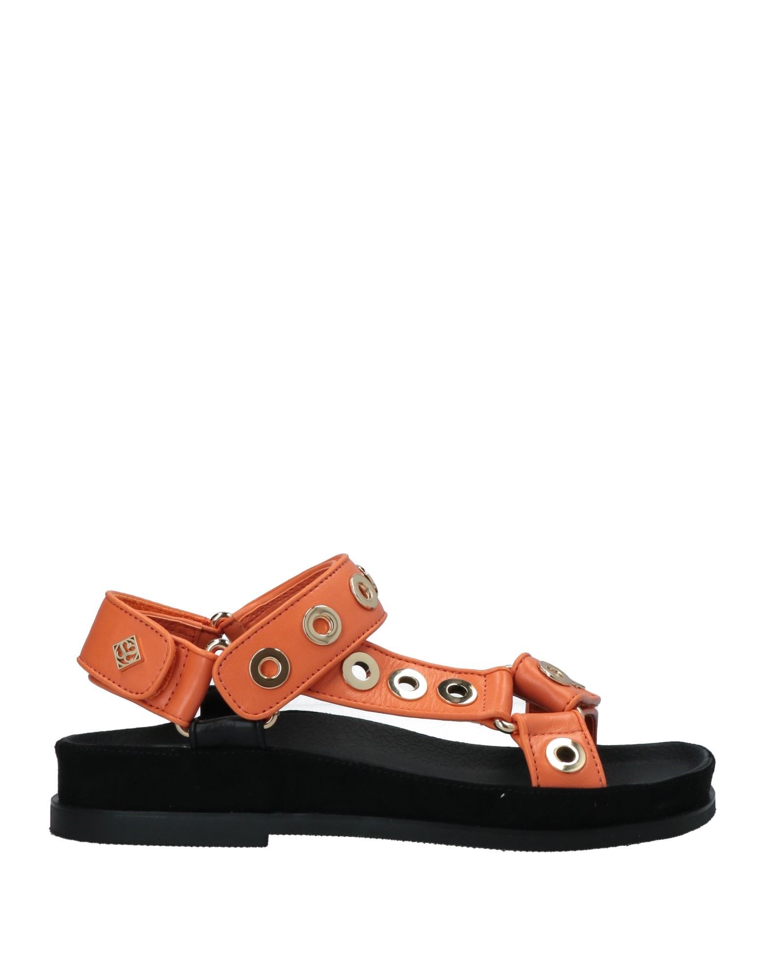 SANDRO Sandale Damen Orange von SANDRO