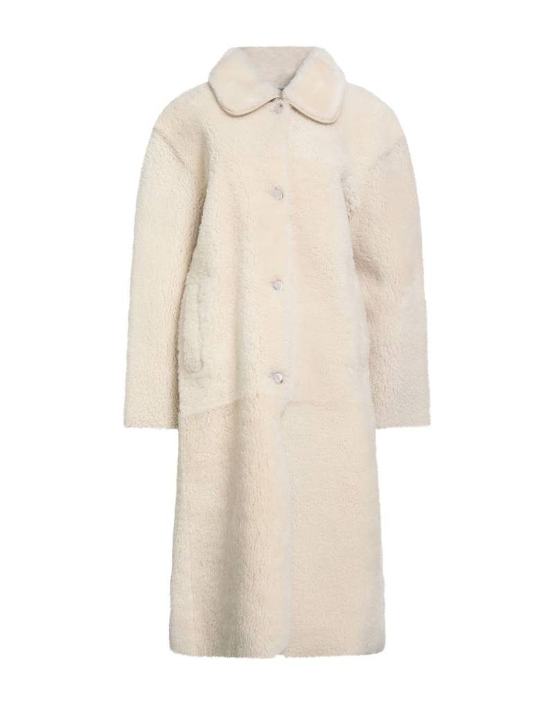 SANDRO Shearling- & Kunstfell Damen Elfenbein von SANDRO