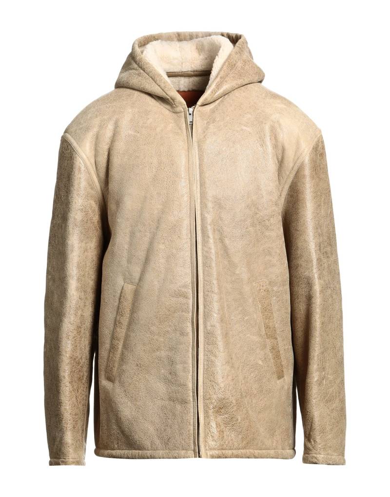 SANDRO Shearling- & Kunstfell Herren Sand von SANDRO