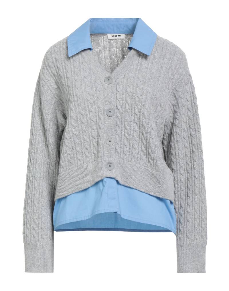 SANDRO Strickjacke Damen Grau von SANDRO