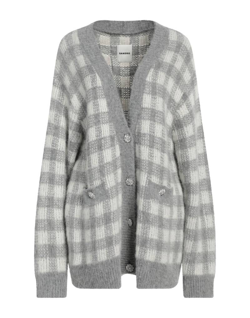 SANDRO Strickjacke Damen Grau von SANDRO