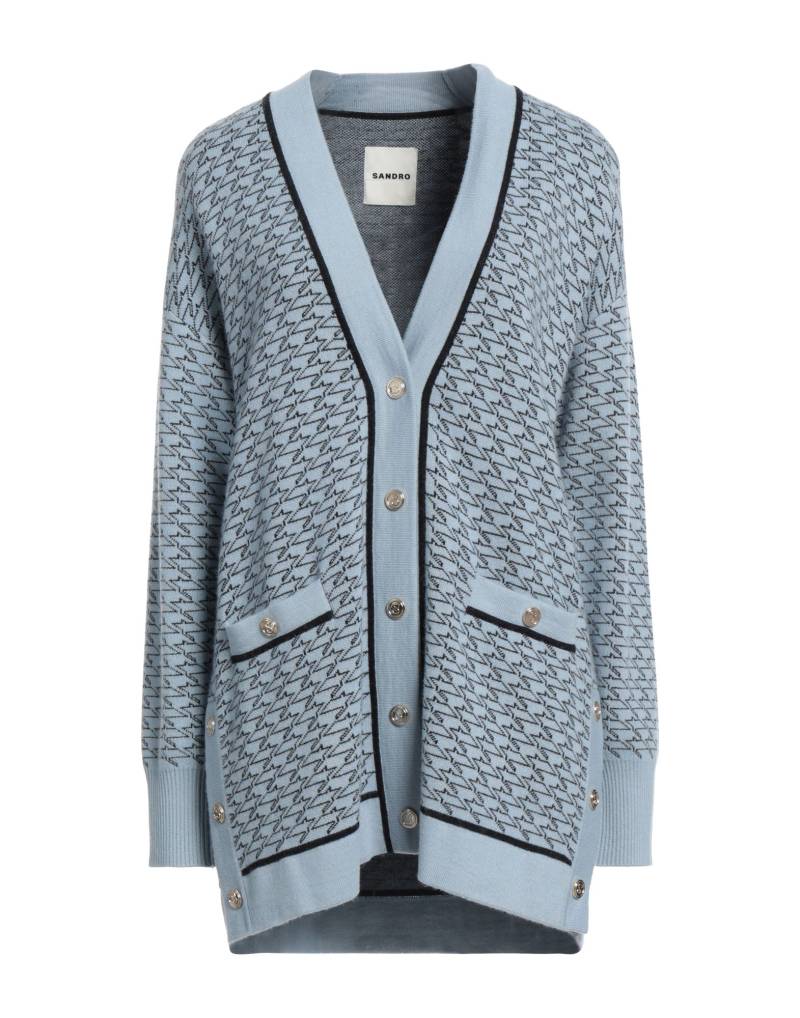 SANDRO Strickjacke Damen Hellblau von SANDRO