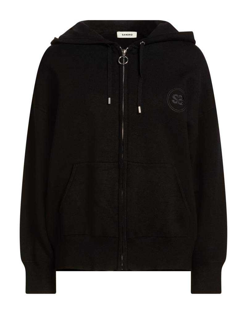 SANDRO Strickjacke Damen Schwarz von SANDRO