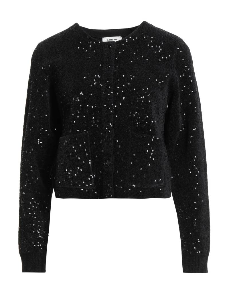 SANDRO Strickjacke Damen Schwarz SANDRO Strickjacke Damen Schwarz von SANDRO