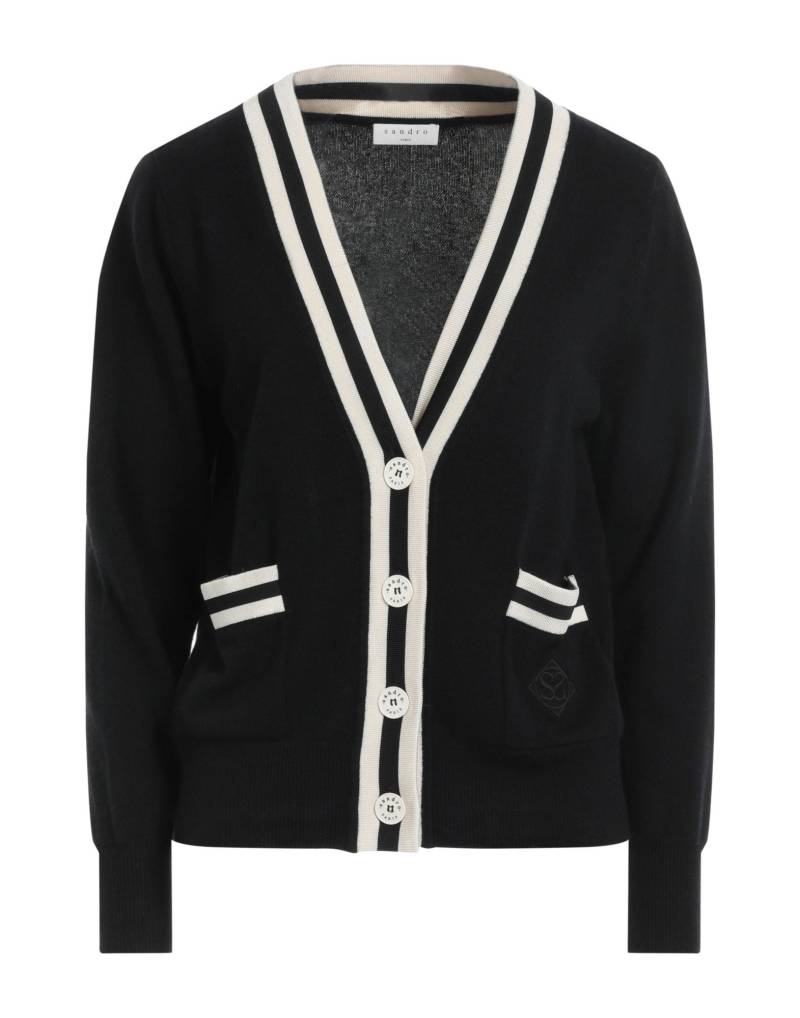 SANDRO Strickjacke Damen Schwarz SANDRO Strickjacke Damen Schwarz von SANDRO