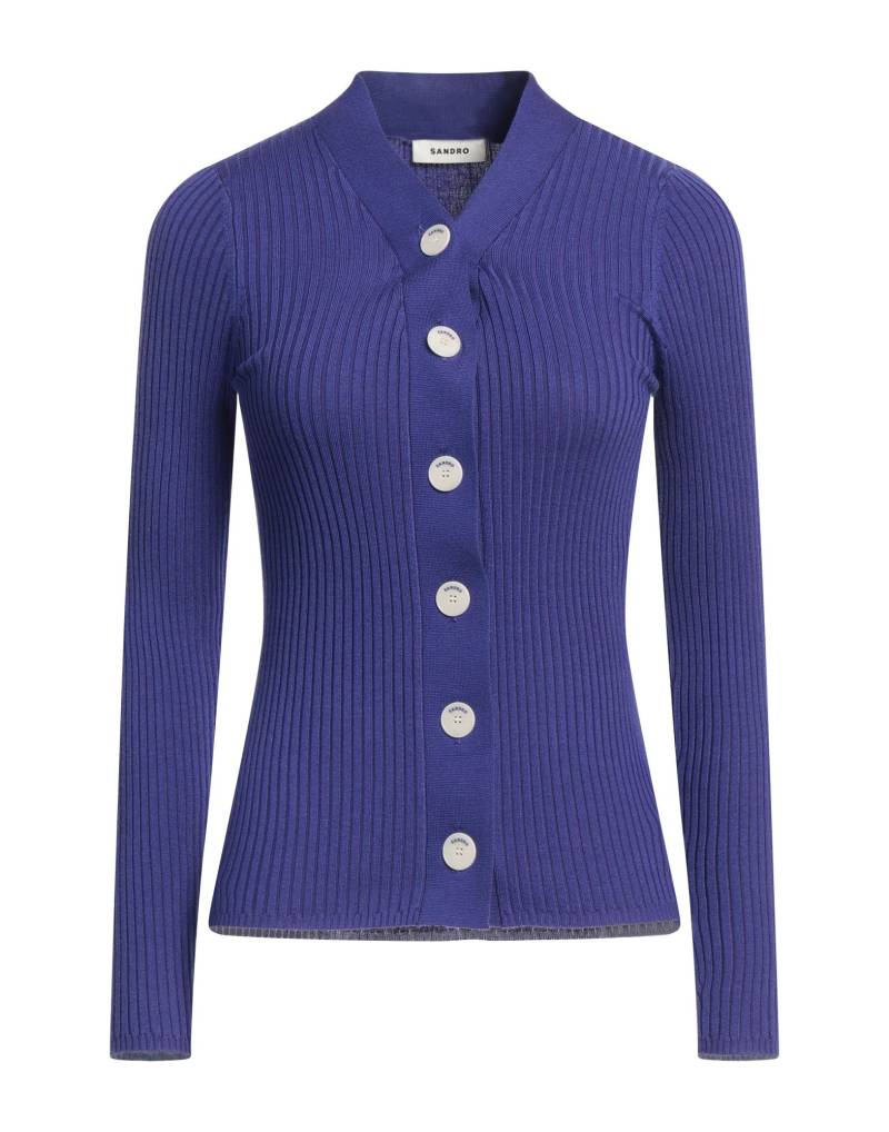 SANDRO Strickjacke Damen Violett von SANDRO