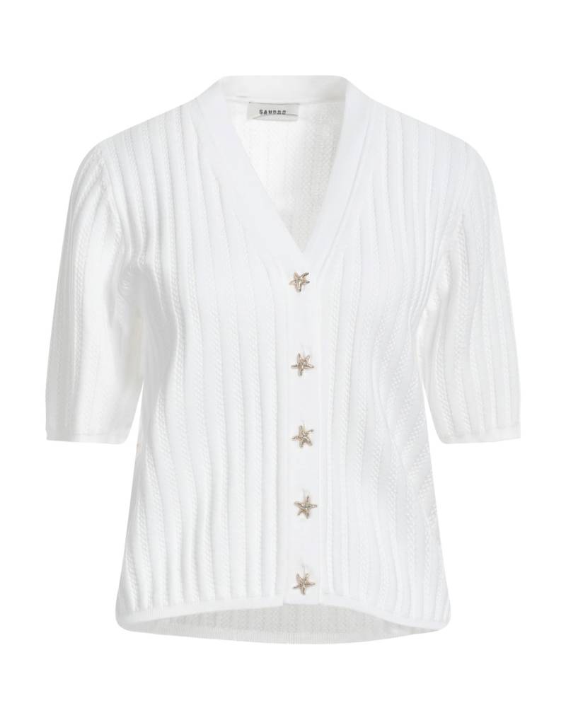 SANDRO Strickjacke Damen Weiß von SANDRO