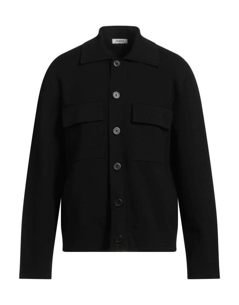 SANDRO Strickjacke Herren Schwarz von SANDRO