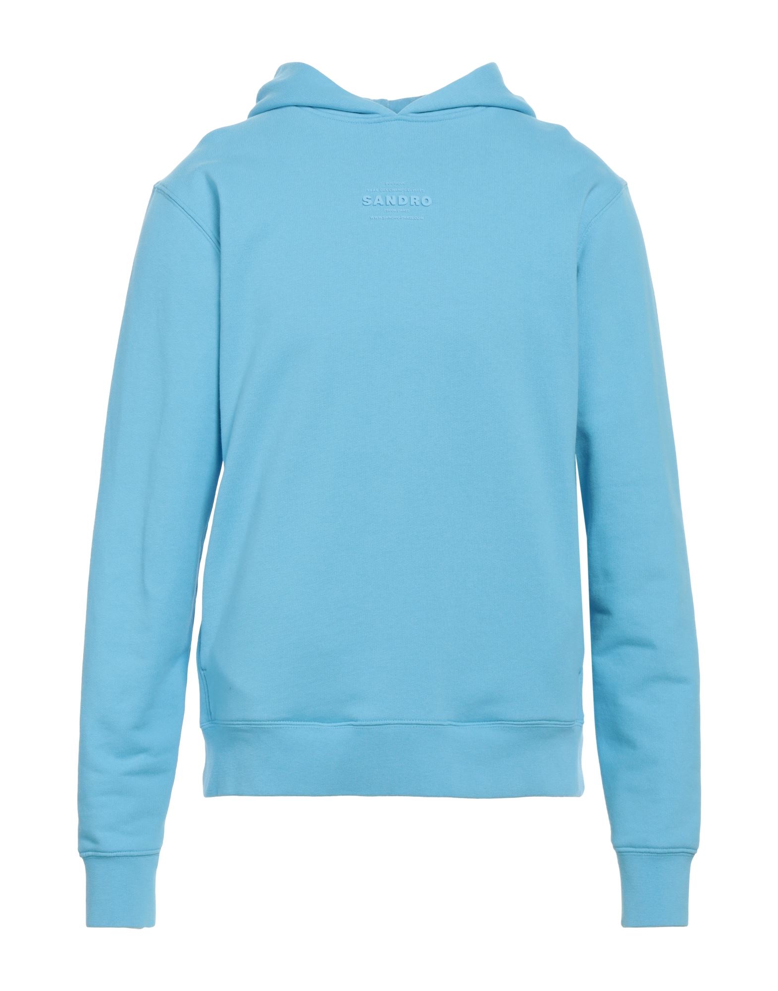 SANDRO Sweatshirt Herren Azurblau von SANDRO