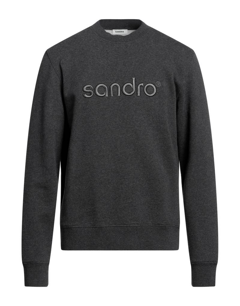SANDRO Sweatshirt Herren Braungrau von SANDRO
