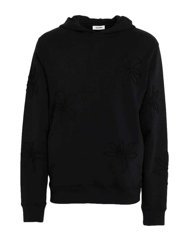 SANDRO Sweatshirt Herren Schwarz von SANDRO
