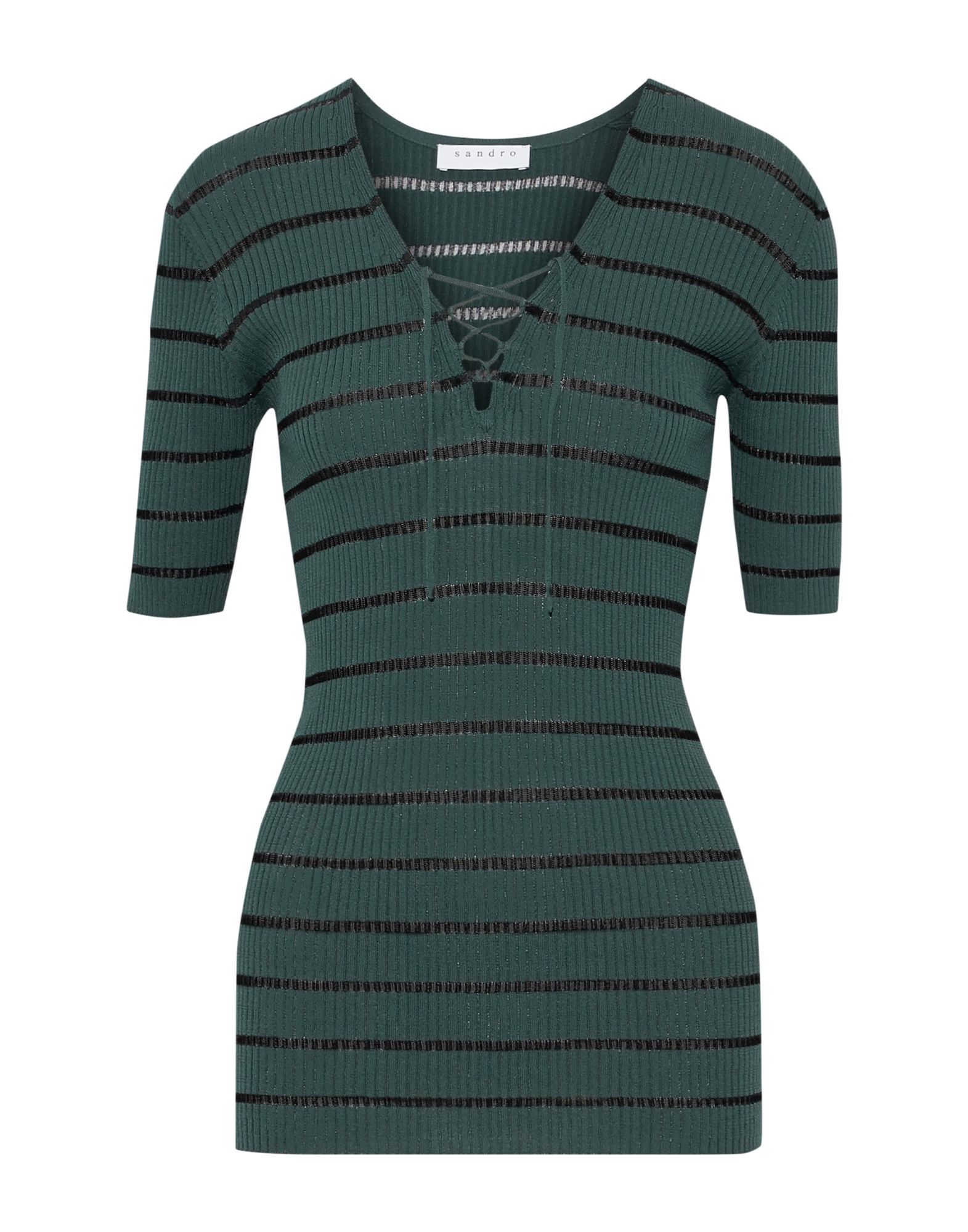 SANDRO T-shirts Damen Dunkelgrün von SANDRO